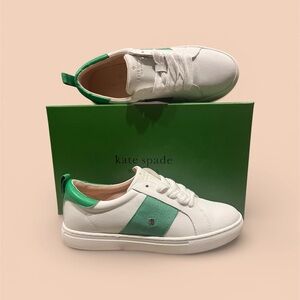 Kate Spade Women’s Sneakers in White and Green